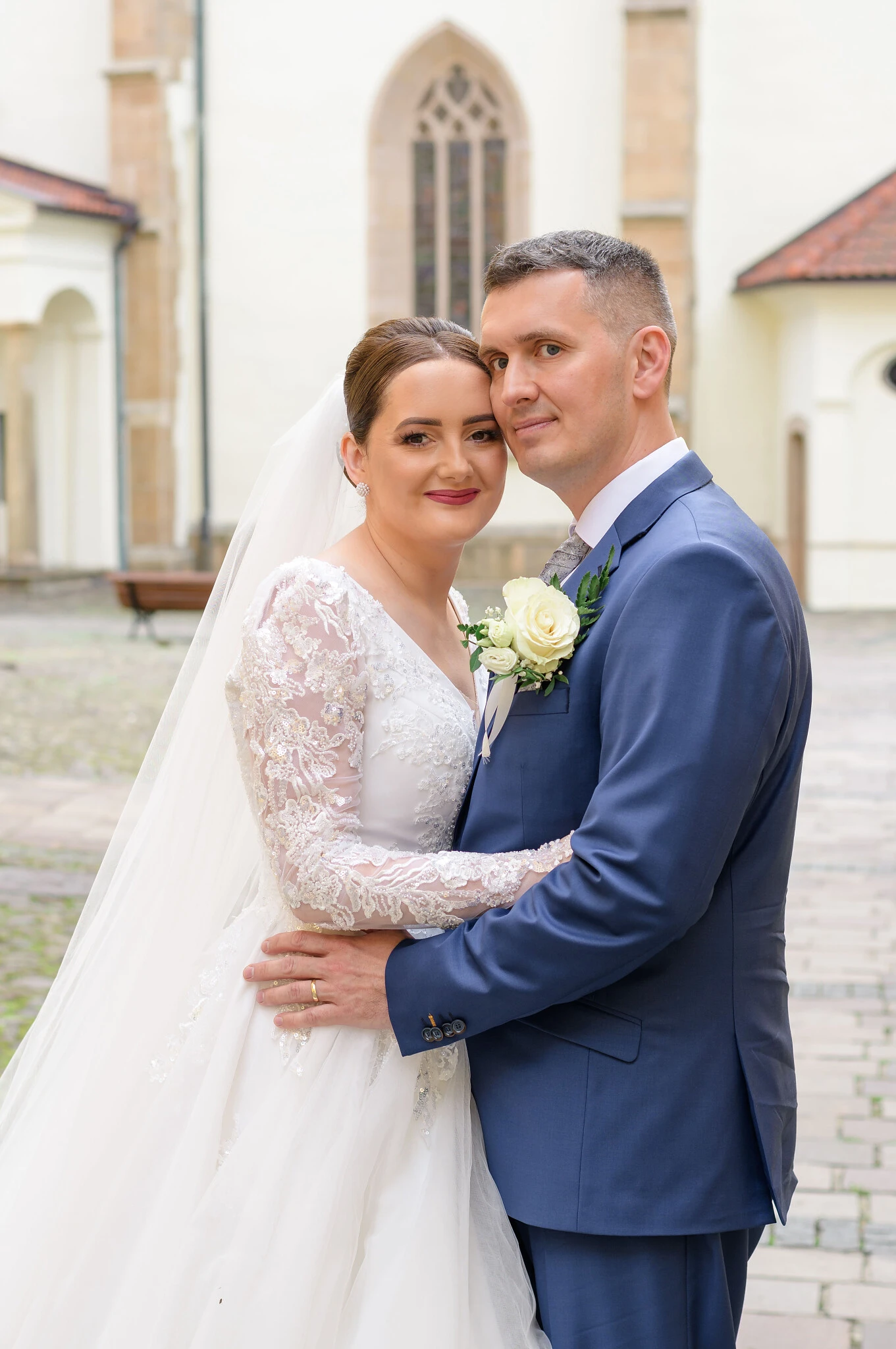 nevesta a ženích Prešov historické centrum svadobné fotenie